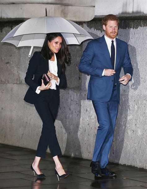 Suits is the hit us legal drama that made a star out of prince harry's fiance meghan markle. Meghan Markle Wears a Menswear-Inspired Look for Her First ...