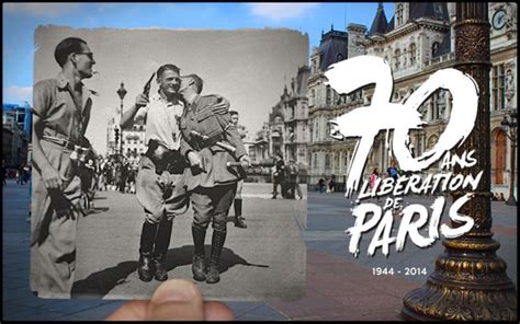 Then And Now Photos Pay Tribute To The 70th Anniversary Of The Liberation