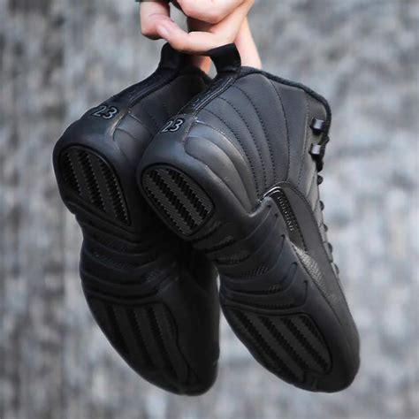 Air Jordan 12 Winterized Triple Black 2018 Price Release Date Bq6851 001