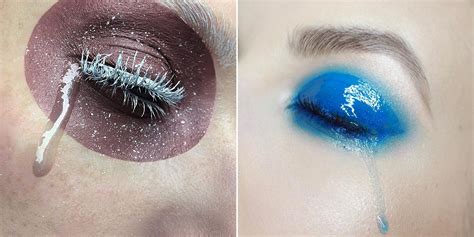 Fake Tear Makeup Is The Latest Weird Trend Taking Over Instagram Allure