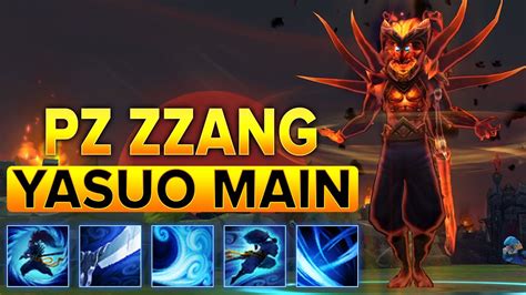 Pz Zzang Yasuo Montage 2022 Kr Challenger Yasuo Main Youtube