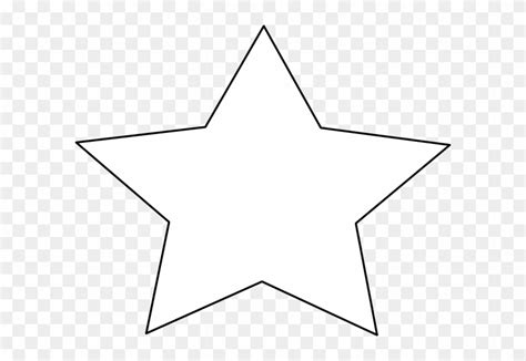Star Outline Clip Art Free White Star Png Transparent Background