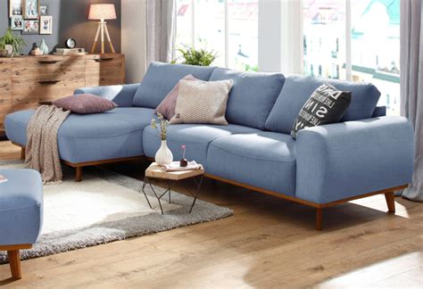 Ecksofa mit schlaffunktion federkern bei lionshome: Ecksofa Blau Mit Schlaffunktion Leder Samt Ausgezeichnet ...