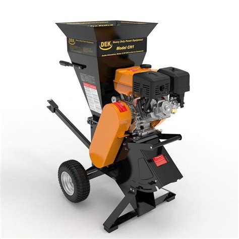 Way more power than the electric models. DEK Heavy Duty 420Cc 15HP Chromium Gas Wood Chipper at ...