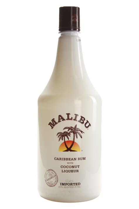 Garnish with the pineapple wedge and cherry. Malibu Coconut Rum | 1.75L | Cellar.com