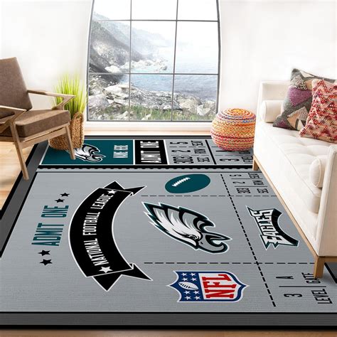 Order Philadelphia Eagles Rug Custom Size And Printing From