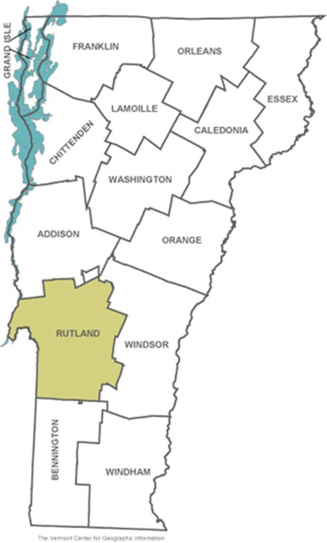 Rutland Vermont Map