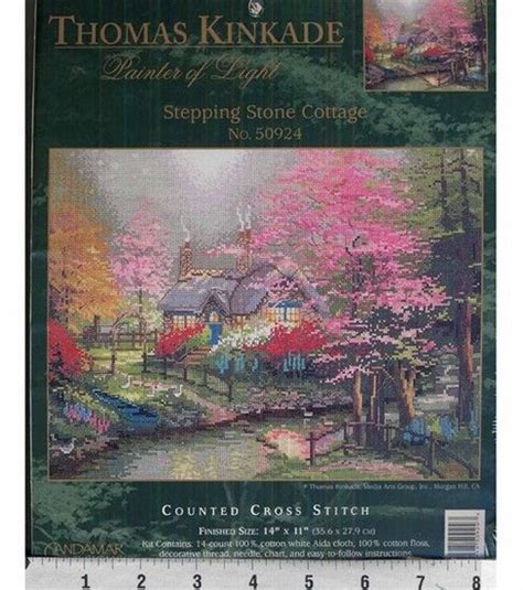 Dimensions needlecrafts counted cross stitch, rocky point. 121 best images about Thomas kinkade cross stitches on ...