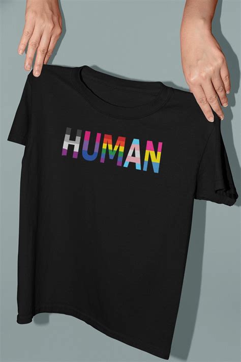 Human Shirt Pride Shirt LGBTQ T Shirt Equality Shirt LGBTQ Etsy