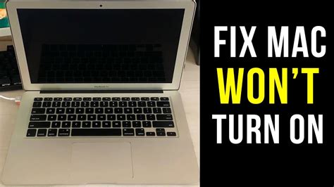 How To Fix Macbook Air That Wont Turn On Macbook Air Fix 2021 Youtube