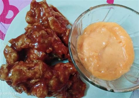 Siapkan mangkuk, masukkan semua jenis saus pada resep, lalu cicipi rasanya. Resep Ayam Richeese Kw / 800 Gambar Ayam Richeese Hd ...