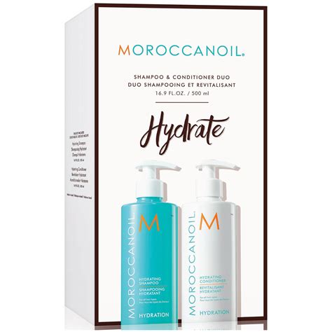 Moroccanoil Hydrating Shampoo And Conditioner Duo 2x500ml Worth £6940