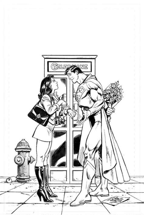 Superman Unchained 1 Comic Art Comic Art Fans Comic Art Garcia Lopez
