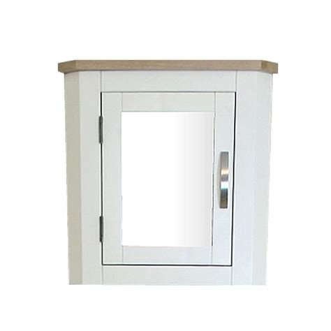 White Wall Mounted Corner Bathroom Cabinet 601p Bathrooms And More Store