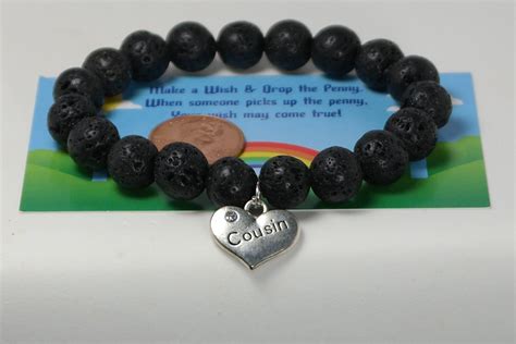 Birthday gift ideas for female cousin. cousin bracelet - cousin gift girl - cousin gift boy ...