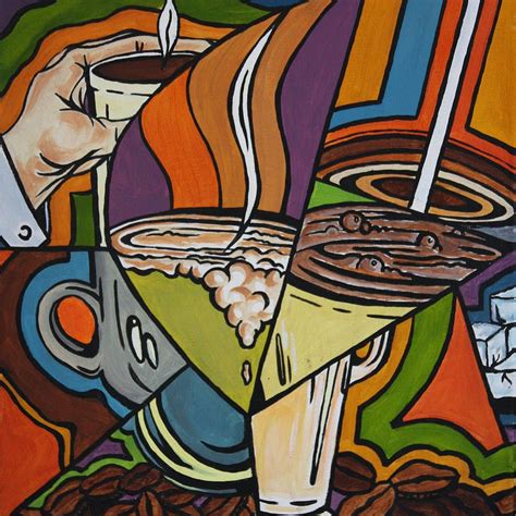 Pop Art Coffee By Redlime Art Coffee Art Coffee Painting Pop Art