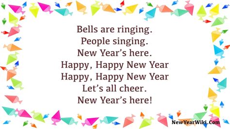 Happy New Year Poems For Kids 2024 New Year Wiki