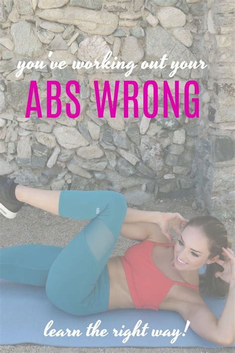 Youve Worked Out Abs Wrong All These Years Beautiful To The Core Workout Bikini