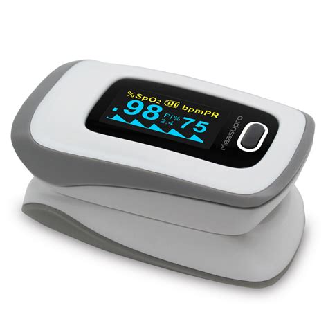 Oximetry is a procedure for measuring the concentration of oxygen in the blood. MeasuPro OX250 Instant Read Finger Pulse Oximeter Blood ...