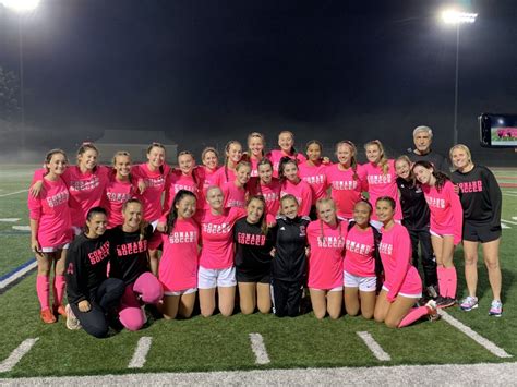 Conard Earns Shut Out On Pink Out Night Honoring Former Coach We Ha