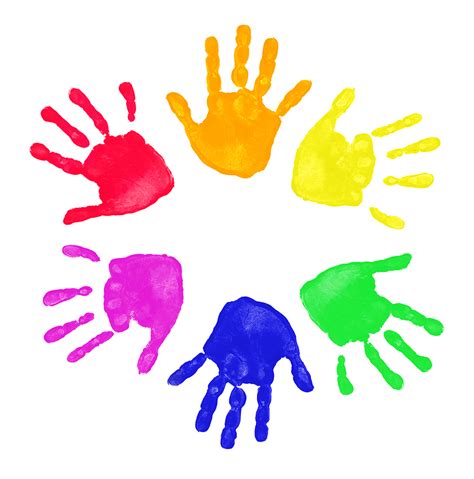 Free Handprint Clipart Clipart Best