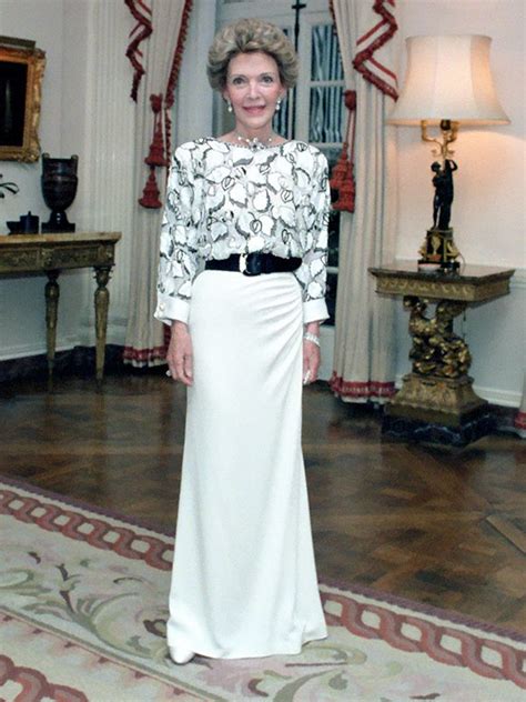 polished and glamorous late style icon nancy reagan s most memorable looks nancy reagan