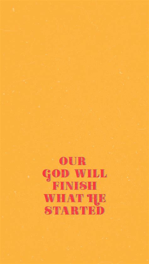 Our God Christian Iphone Wallpaper Aesthetic Yellow