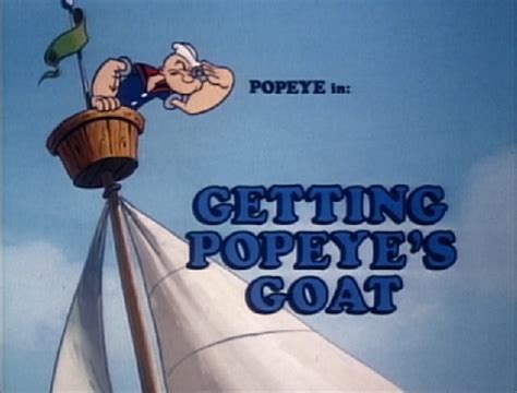 Getting Popeyes Goat Popeye The Sailorpedia Fandom