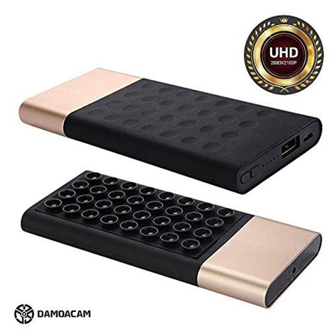 The best hidden camera detectors will work with your everyday life and let you actively scan for potential threats. DAMOACAM BT800QHD Power Bank Hidden Camera 2160P 4K UHD ...