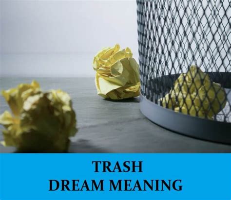 Garbage dream meaning
