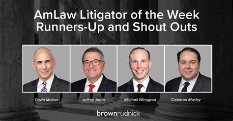 Brown Rudnick Llp On Linkedin Expert Perspectives On Biggest Court Cases