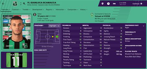 Browse 564 gianluca scamacca stock photos and images available, or start a new search to explore more stock photos and images. Gianluca Scamacca Football Manager 2019 | Managers United