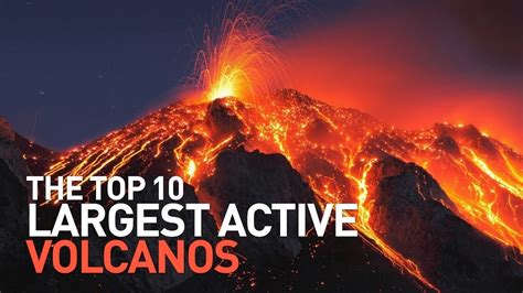 The hawaiian volcano observatory, part of the u.s. Top 10 Biggest Active Volcanoes On Earth - YouTube