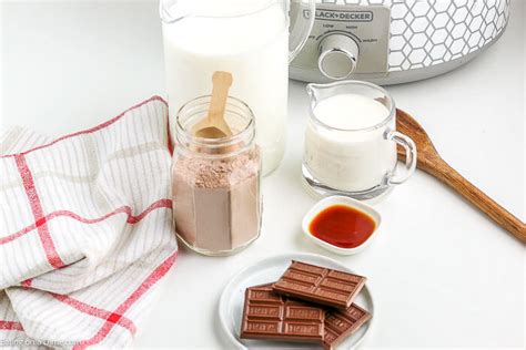Platter options, starters and small plates. Crock pot hot chocolate recipe - Only 5 ingredients