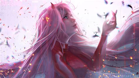 Anime Zero Two Aesthetic Wallpapers Wallpaper Cave