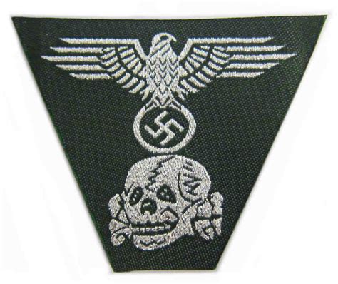 Waffen Ss Bevo Officer Cap Eagle And Skull Trapezoid Lurex