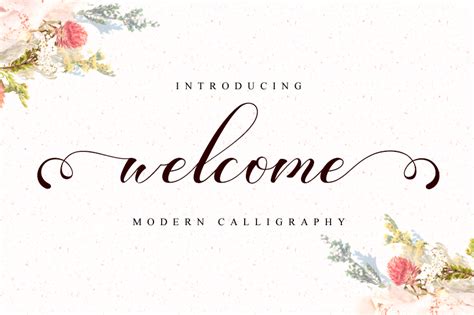 Download Welcome Calligraphy Font