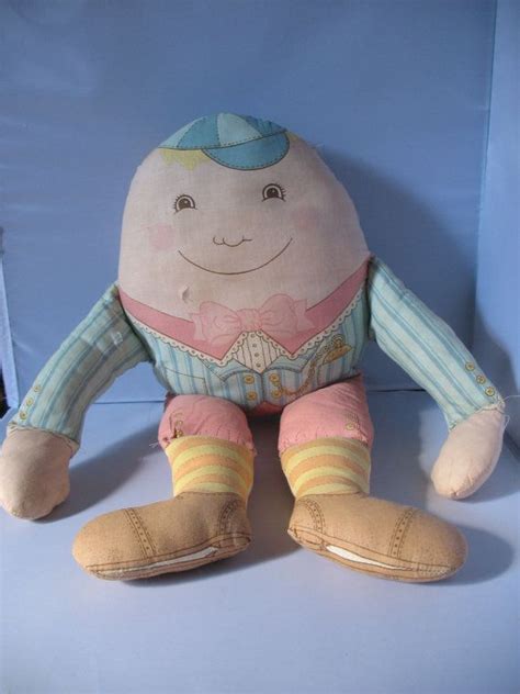 Vintage Humpty Dumpty Doll Nursery Rhyme Rag Doll 1950 S Egg Doll Hot Sex Picture