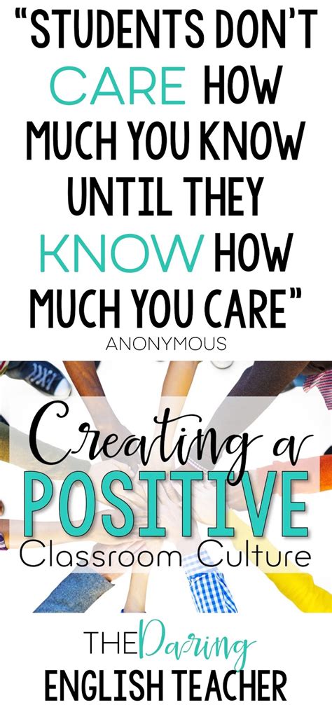 Create A Positive Classroom Culture Before The Bell Even Rings The
