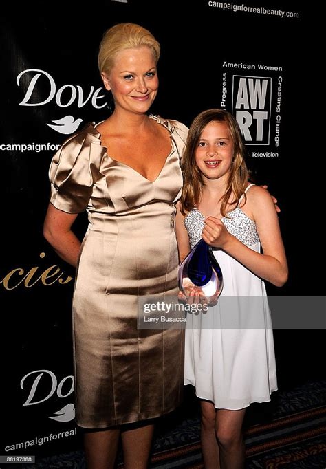 Actress Amy Poehler And Hannah Storms Daughter Ellery Attend The