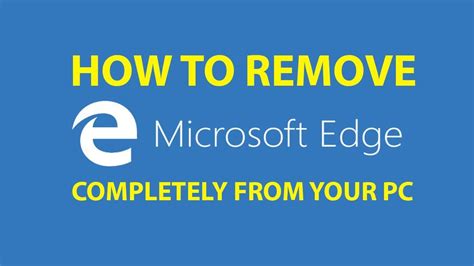 How To Disable Microsoft Edge Completely Grandgre