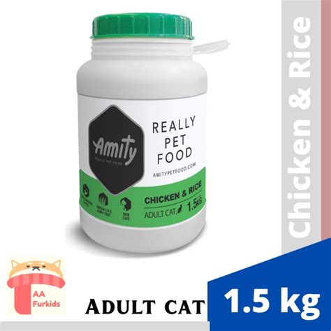 Amity Adult Chicken And Rice Cat Food 15 Kg Shopee Malaysia