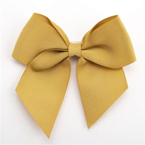 Gold Self Adhesive Grosgrain Bows Cm Wide Favour This