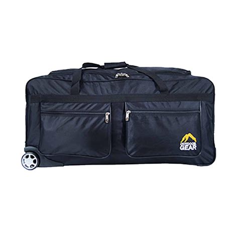 Lightweight Trolley Wheeled Holdall Duffle Bags Extra Large Luggage Bag