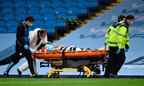 €20.00m* jan 9, 2001 in barcelona, spain. Eric Garcia stretchered off after Ederson collision vs Arsenal