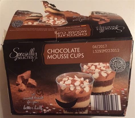 The Budget Reviews Specially Selected Chocolate Mousse Cups Aldi