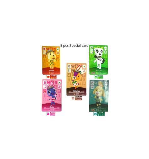 Maybe you would like to learn more about one of these? Nintendo 5 pcs special Animal Series Animal Crossing Card Amiibo locks nfc Card Work for NS ...