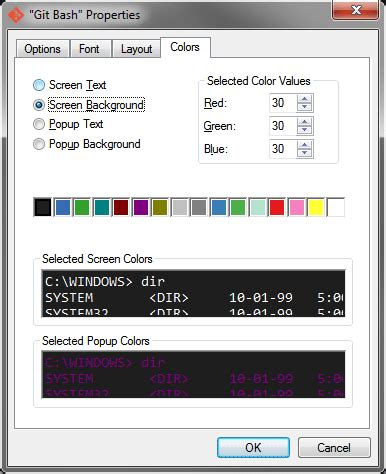 The easiest guide to git bash for windows download and, the basic configurations needed to install git bash commands to manage your repositories. windows - How do you set the 16 Terminal Colors for Git ...