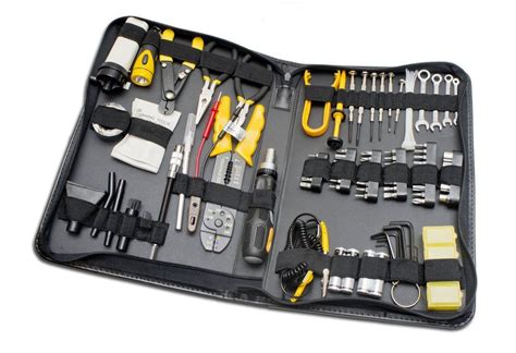 100 Piece Computer Technician Tool Kit For Repairing Wiring Cleaning