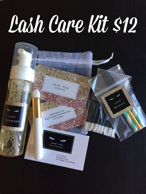 It is super important to tell your clients that lash extension this way you may save some precious time both to your customer and yourself. #introducing #lash #care #sale #kit #now #for # ...